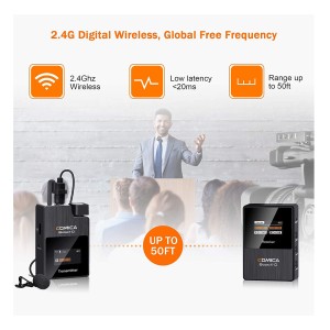 میکروفون یقه ای بی سیم کامیکا مدل BoomX-D D1